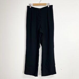 Pendleton Dress Pants Womens Size 8P Petite Black Stretch Back Waist